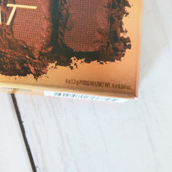 Urban Decay Naked Petite Heat Eyeshadow Palette New 6 Eye Colors Pressed Powder - Picture 3 of 6